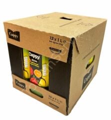 Cappy Atom Ballı Karışık Meyve Nektarı 1 LT 12 Adet