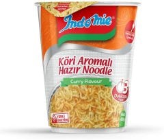 İndomie Bardak Köri Aromalı Hazır Noodle 60gr