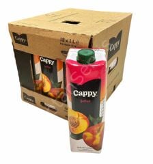 Cappy Şeftali Nektarı 1 LT 12 Adet