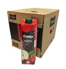 Cappy %100 Elma Suyu 1 LT 12 Adet