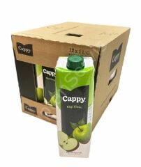 Cappy Ekşi Elmalı İçecek 1 LT 12 Adet