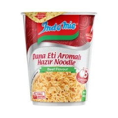 İndomie Bardak Dana Eti Aromalı Hazır Noodle 60gr