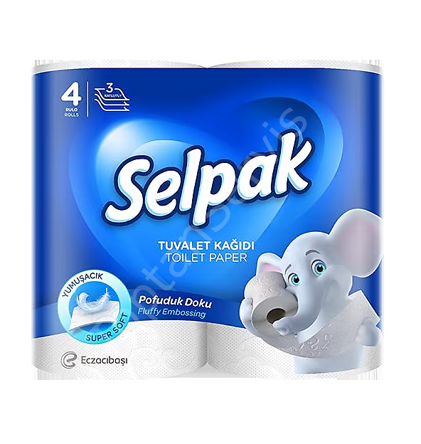 Selpak 4 lü Tuvalet Kağıdı