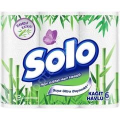 Solo Bambu Havlu Kağıt 6 lı