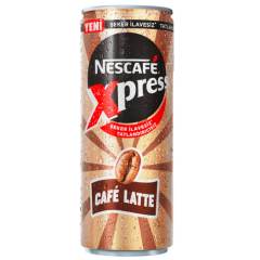 Nescafe Xpress Latte Şekersiz Soğuk Kahve 250ml 24 Adet