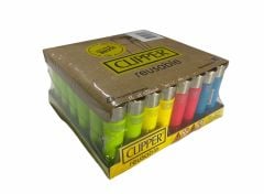 Clipper Pocket Renkli Taşlı Çakmak 48 Adet 3385