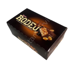 Ülker Rodeo Çikolata kaplamalı Yerfıstıklı Bar 45 gr 24 Adet