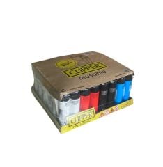 Clipper Pocket Renkli Taşlı Çakmak 48 Adet 1837
