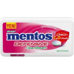 Mentos Clean Breath Vişne Ferahlığı Tablet Şeker 21 gr 12 Adet