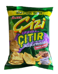 Ülker Çizi Çıtır Atıştırmalık Peynir Ve Biftek Aromalı Çerez 80 gr 1 Adet