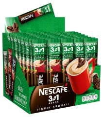 Nescafe 3ü1 Arada Fındık Aromalı Hazır Kahve 17 gr 48 Adet