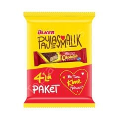 Ülker Paylaşmalık Çikolatalı Gofret 4 lü 144 gr 1 Adet