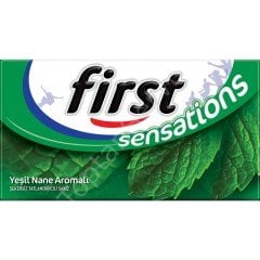 First Sensations Yeşil Nane  Aromalı Sakız 12 Adet