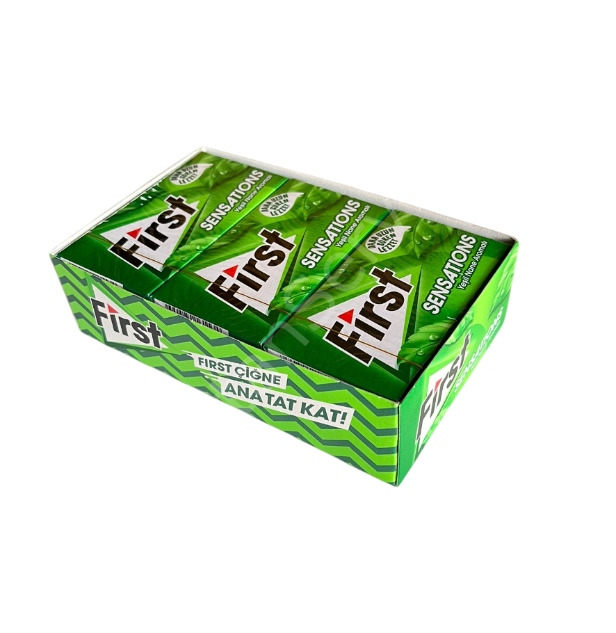 First Sensations Yeşil Nane  Aromalı Sakız 12 Adet
