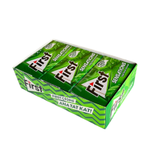 First Sensations Yeşil Nane  Aromalı Sakız 12 Adet