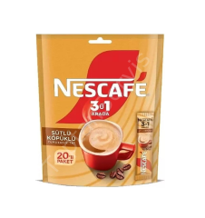 Nescafe 3ü1 Arada Sütlü Köpüklü Hazır Kahve Poşet 17,4 gr 20 Adet