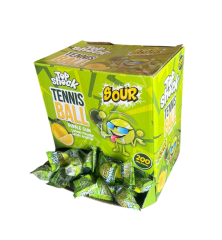 Tennis Ball Limon Aromalı Ekşi Sakız 200 Adet