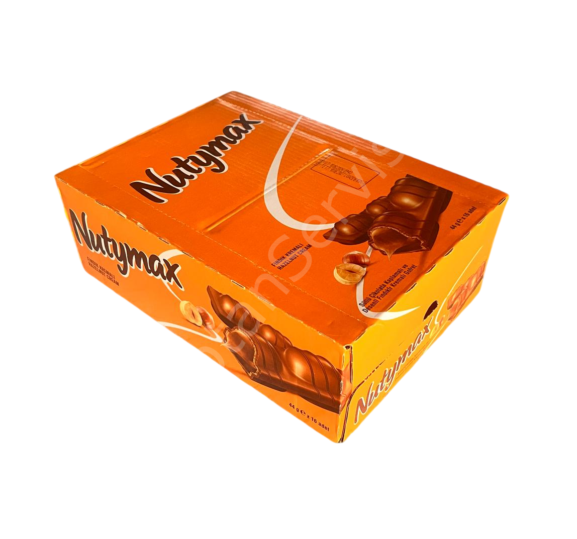 Nutymax Fındıklı Kremalı Gofret 44 gr 16 Adet