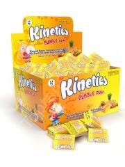 Kinetics Bubble Gum Karışık Meyve Aromalı Şekerli Sakız 100 Adet