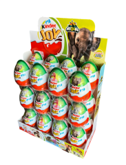 Kinder Joy Sürpriz Yumurta Nattonts Hayvanlar Alemi 24 adet