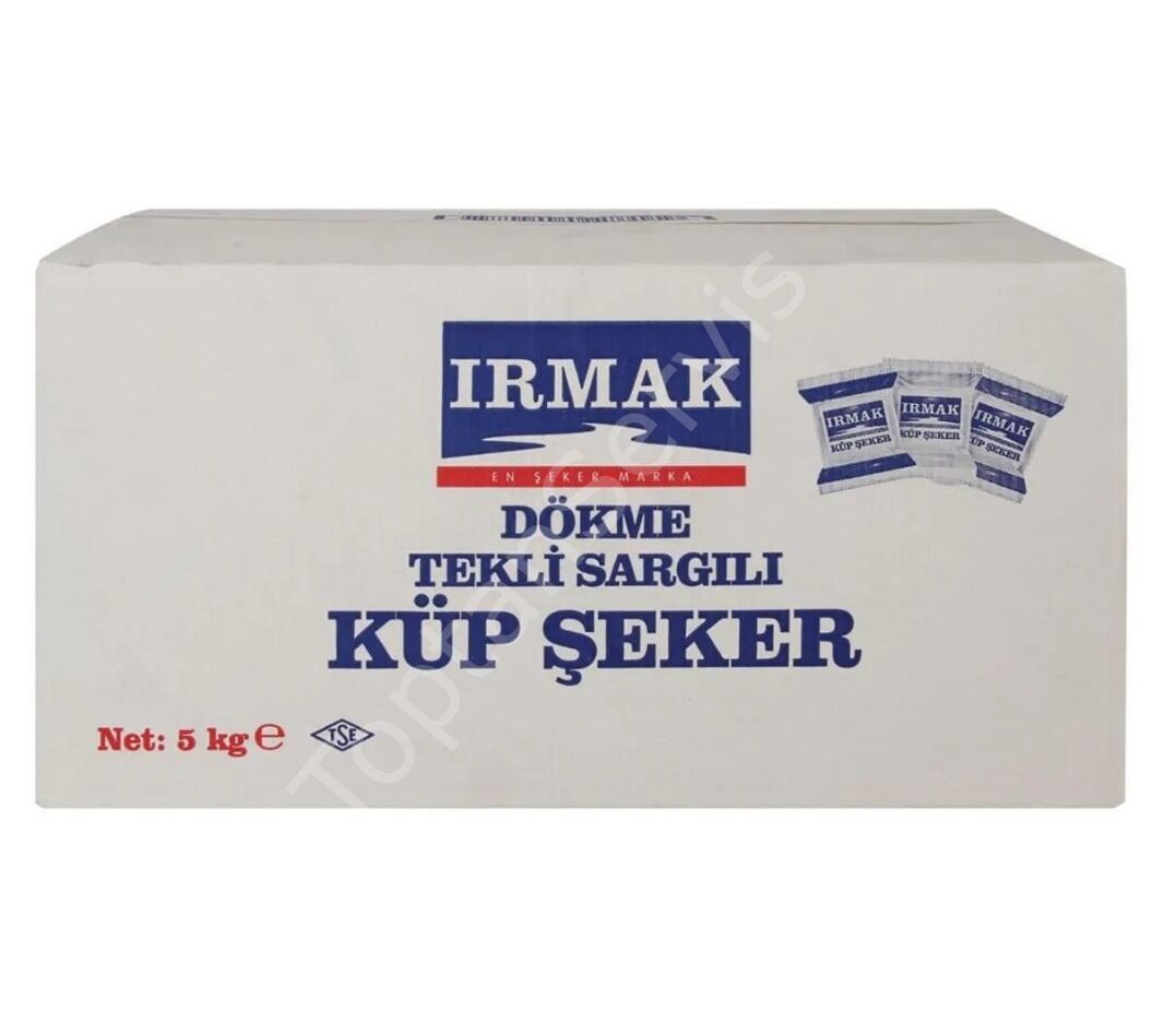 Irmak Tek Sargılı Küp Şeker 5 kg