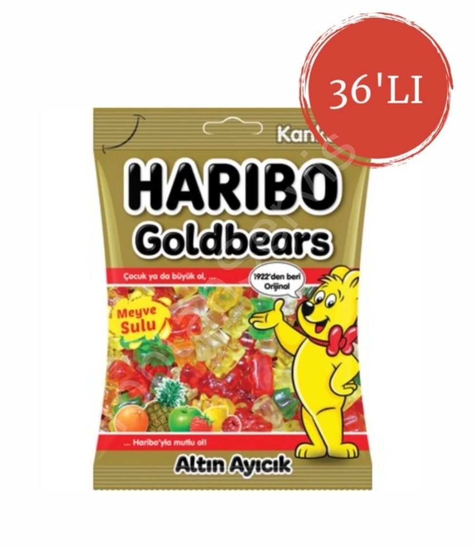 Haribo Goldbears Altın Ayıcık Jelibon 80 gr 36 Adet