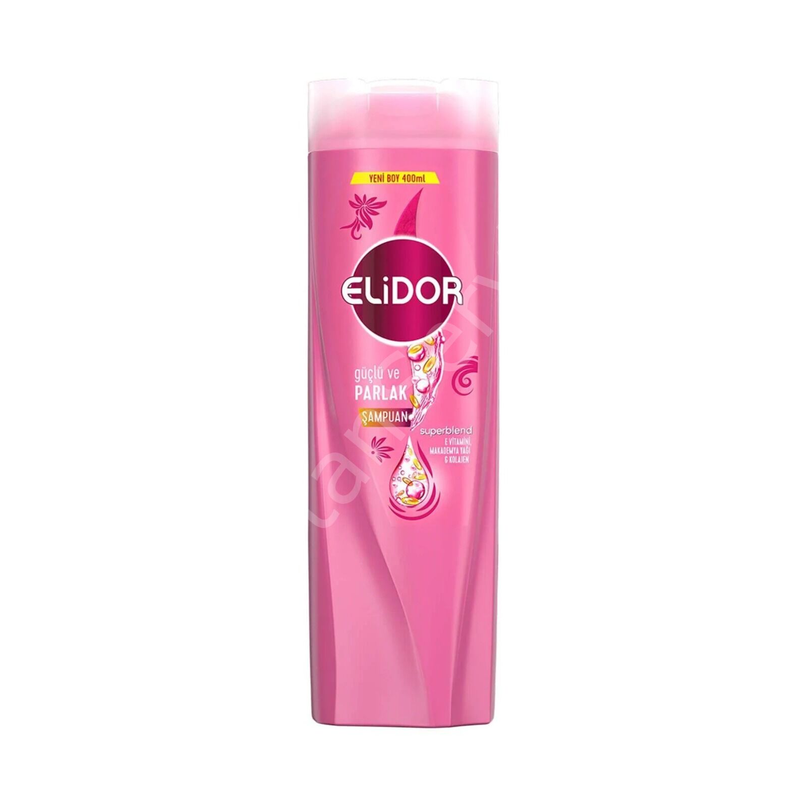 Elidor Güçlü ve Parlak 2 si 1 Arada Şampuan 400 ml