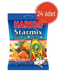 Haribo Starmix Jelibon 80 gr 24 Adetli