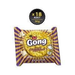 Eti Gong Bal Ve Hardal Aroma Çeşnili Pirinç ve Mısır Patlağı 34gr 18 Adet