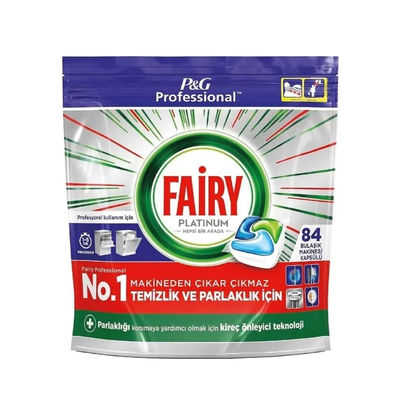 Fairy Platinum Bulaşık Makinesi Kapsülü 84 Adet