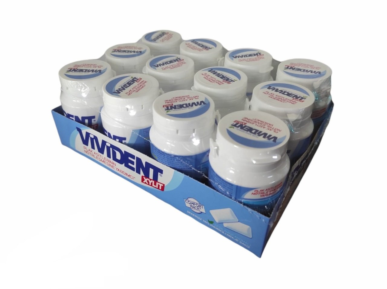 Vivident Comfort Pack Xylİt Yeşil Nane Aromalı 67gr 12 Adet
