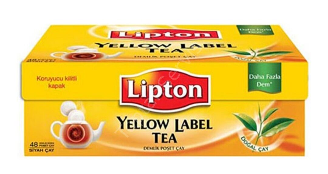 Lipton Yellow Label Demlik Poşet Çay 3.2 gr 48 Adet