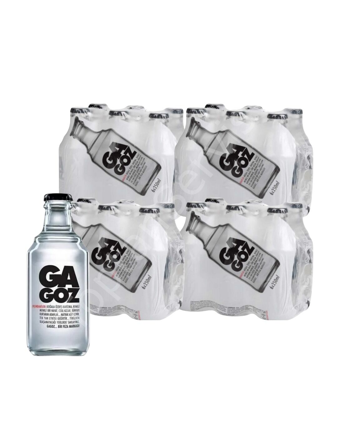 Gagoz Sade Gazoz 250 ml 24 Adet