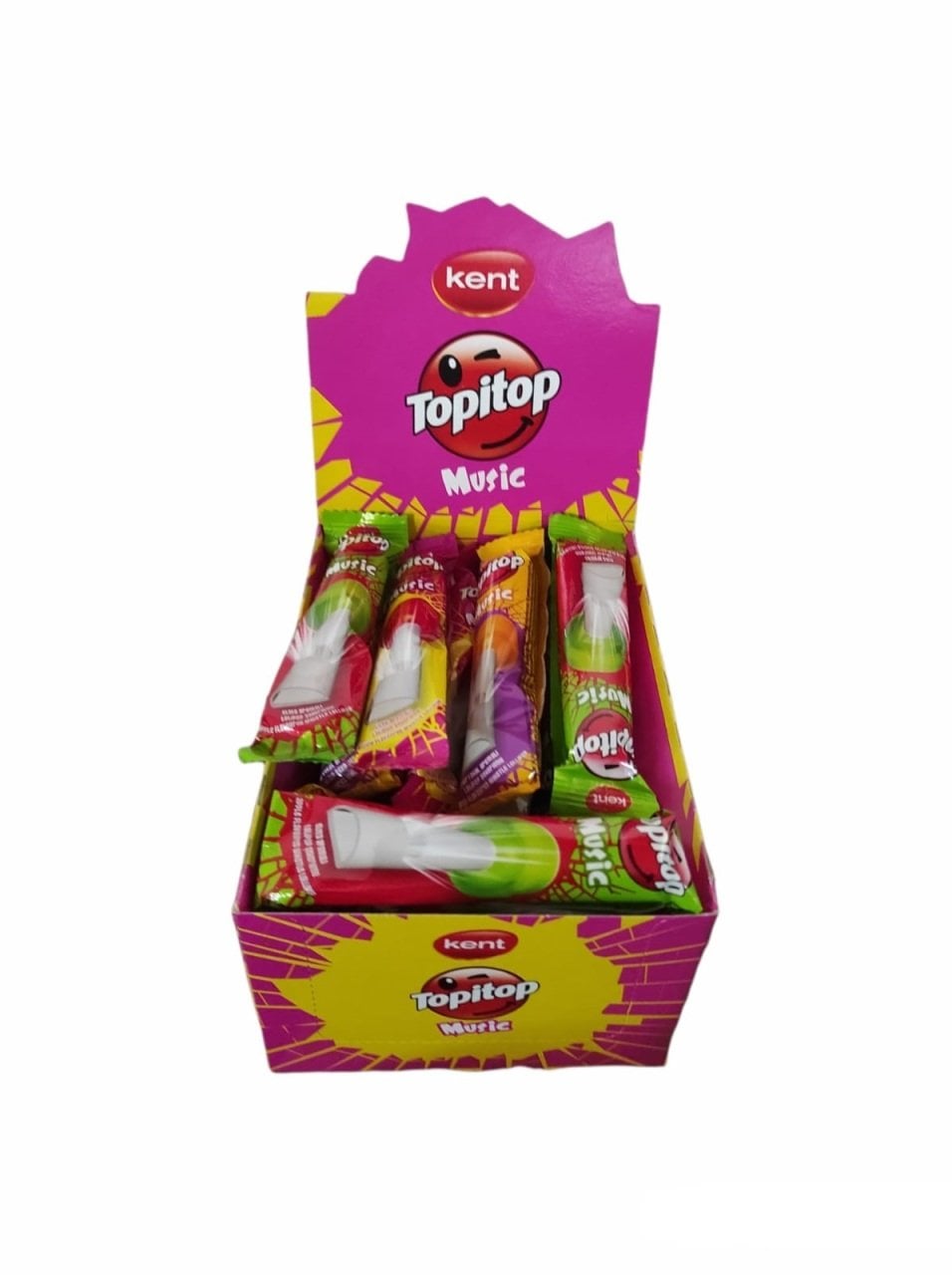 Kent Flüt Lolipop Şeker 13gr 30 Adet