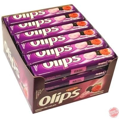 Kent Olips Stick Orman Meyveli 28 gr 24 adet