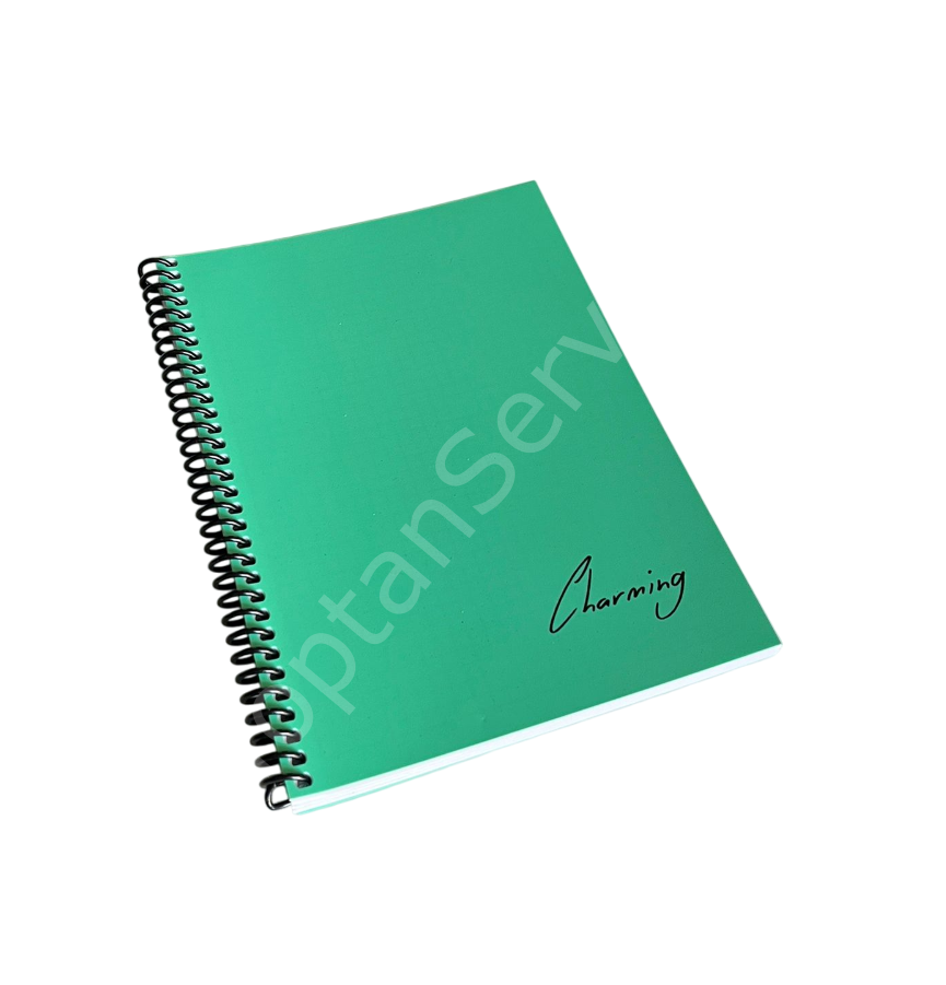 Tokaç A5 Defter Kareli 72 Yaprak Yeşil Renk 1 Adet