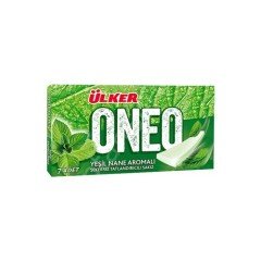 Ülker Oneo Cüzdan Yeşil Nane Aromalı Sakız 27 Adet