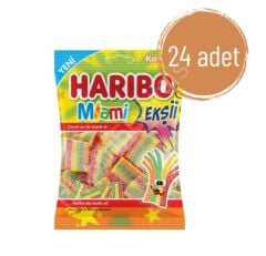 Haribo Miami Ekşi Jelibon 70 gr 24 Adet
