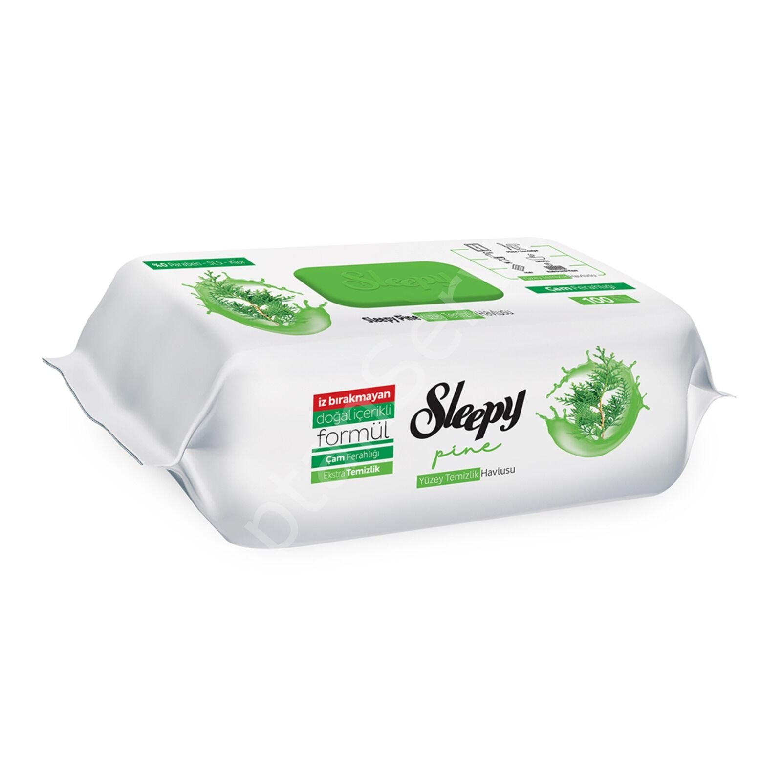 Sleepy Çam Ferahlığı Yüzey Temizlik Havlusu 100 Yaprak