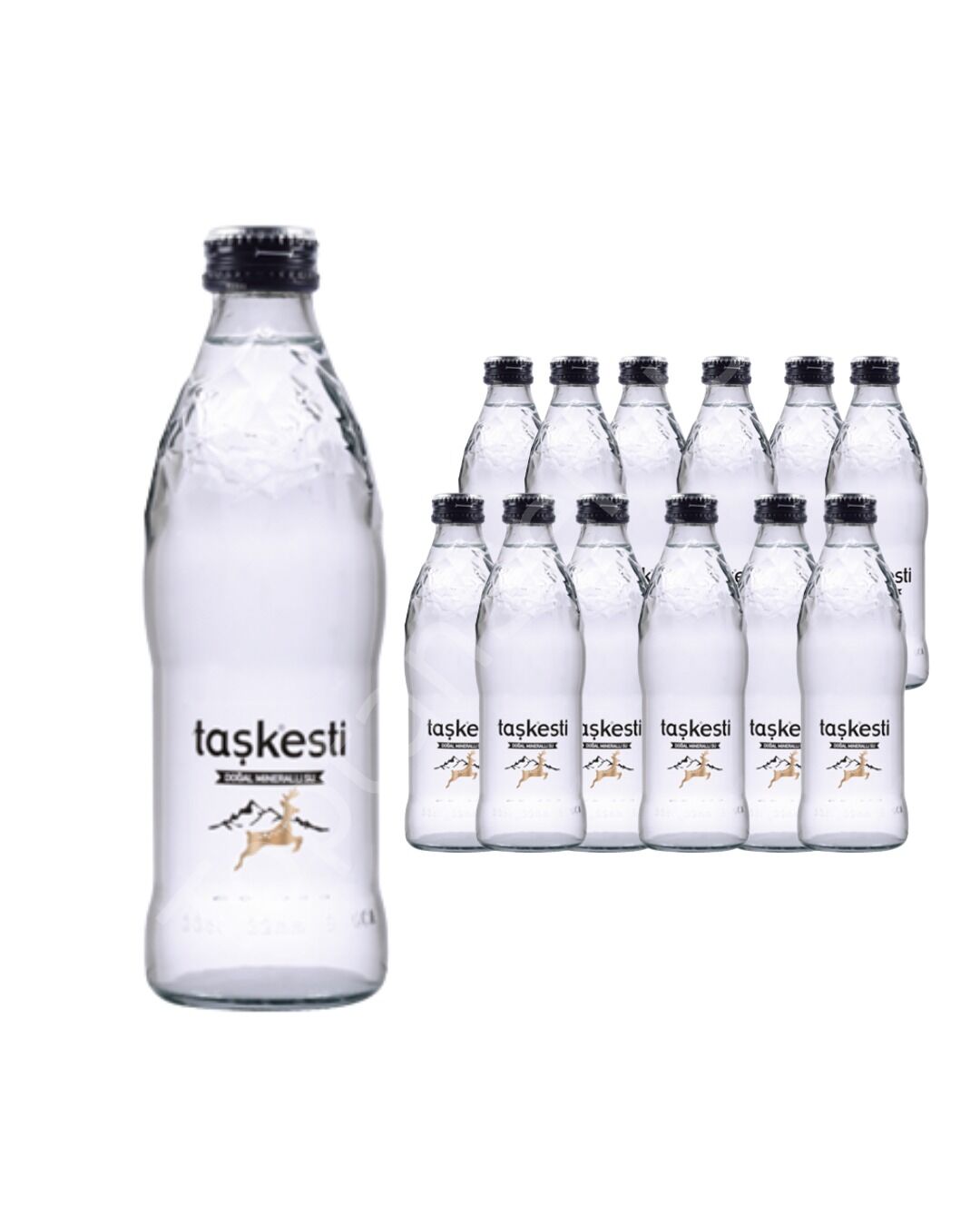 Taşkesti Cam Şişe Su 330 ml 12 Adet