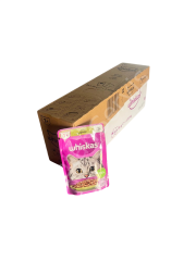 Whiskas Kuzu Etli Kedi Maması 85 gr 28 Adet