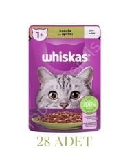 Whiskas Kuzu Etli Kedi Maması 85 gr 28 Adet