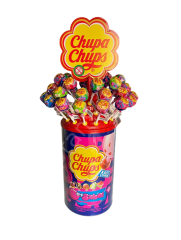 Chupa Chups Sakız Dolgulu Lolipop Şekeleme 12 gr 100 Adet