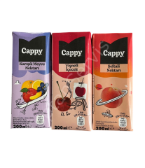 Cappy Şeftali Nektarı Meyve Suyu 200 ml 27 Adet
