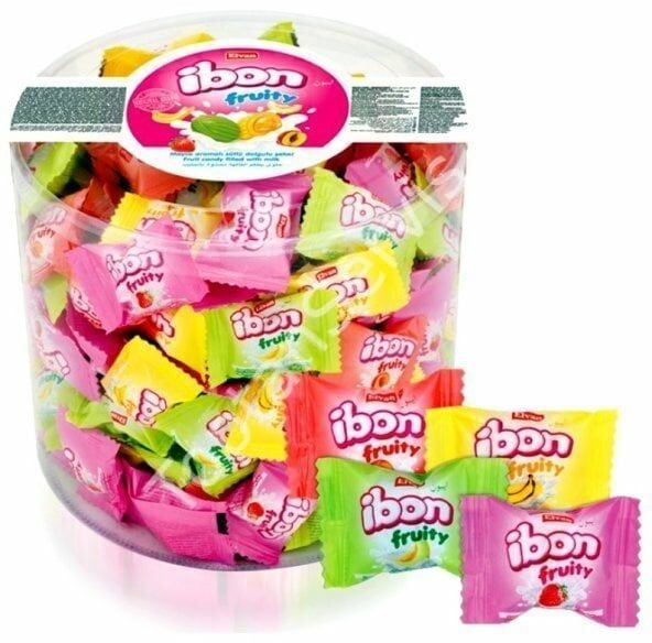 Elvan İbon Karışık Meyveli Şeker 1 Kg
