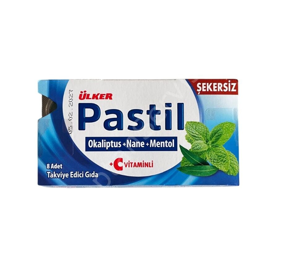 Ülker Pastil Okaliptus Nane Mentol Aromalı 22,4 gr 12 Adet