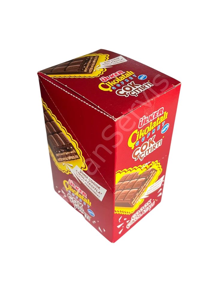 Ülker Çok Çıtırtı Çikolatalı Gofret 100 gr 6 Adet