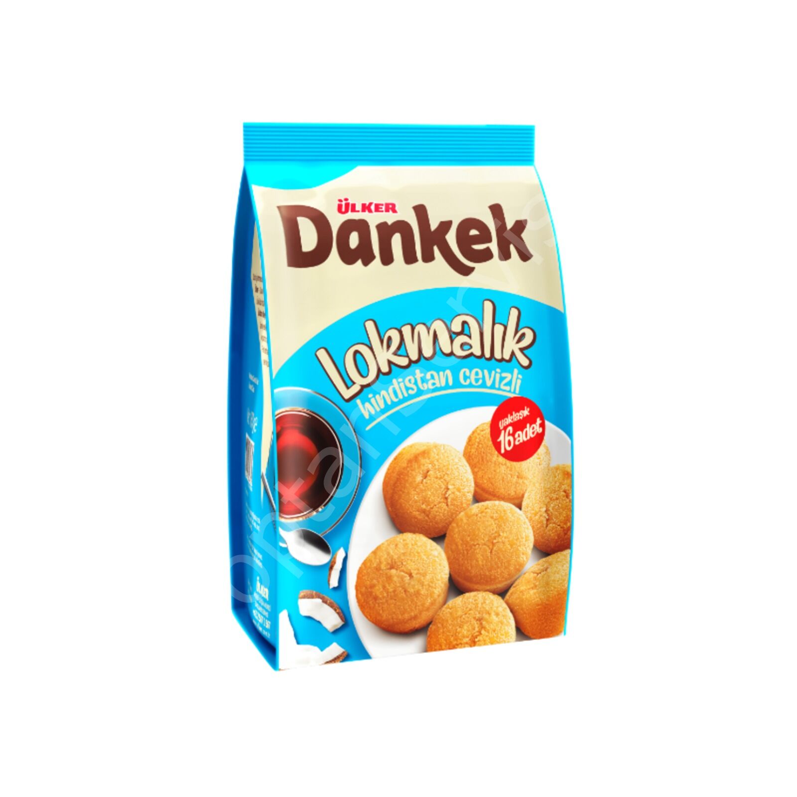 Ülker Dankek Lokmalık Hindistan Cevizli Kek 160 gr 1 Adet