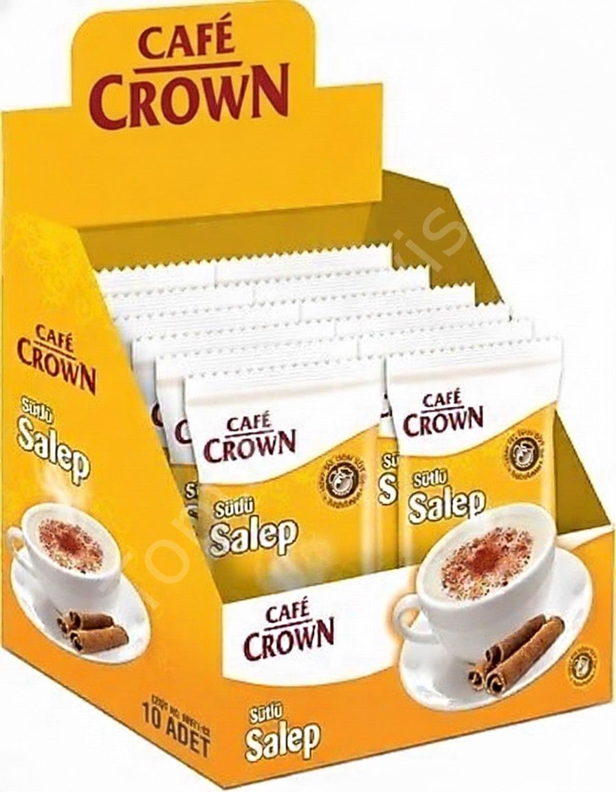 Cafe Crown Salep 15 gr 10 Adet