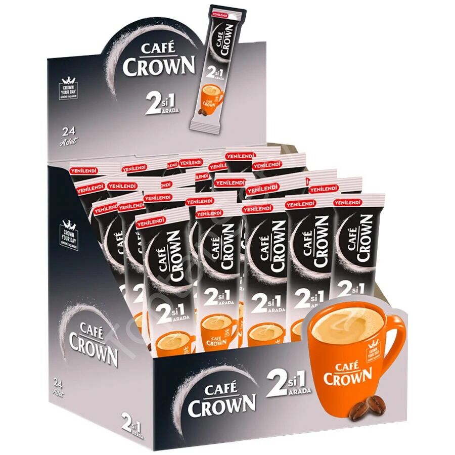 Cafe Crown 2'si 1 Arada Kahve 11 gr 24 Adet